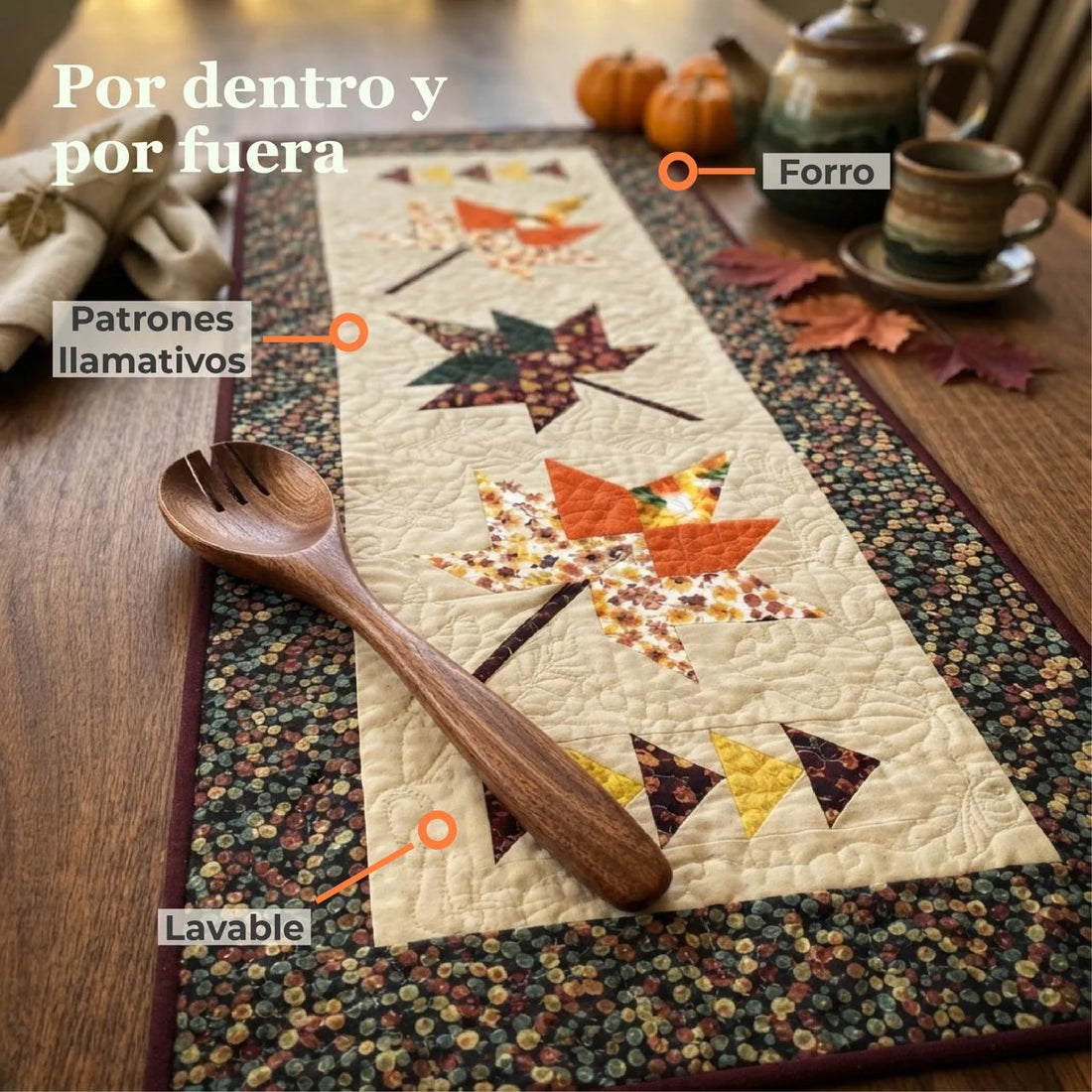 Kit de Patchwork · Camino de Mesa Otoñal Limited Edition