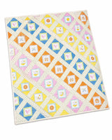 Kit Patchwork para Cobija de Bebé – Diseño Momentos (120 × 100 cm)